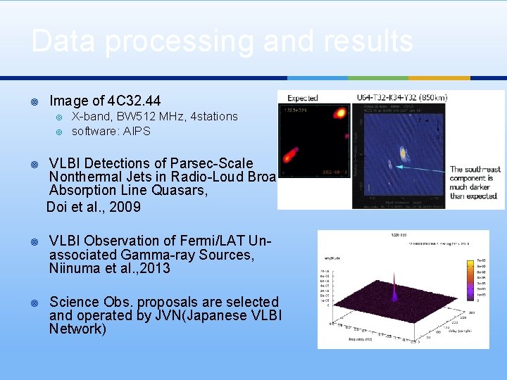 Data processing and results ¥ Image of 4 C 32. 44 ¥ ¥ ¥