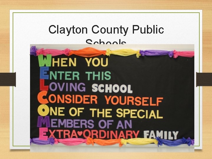 Clayton County Public Schools 