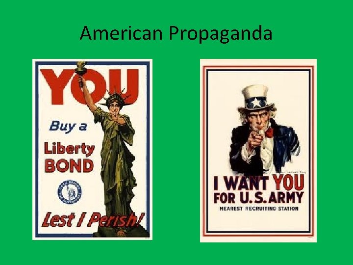 American Propaganda 