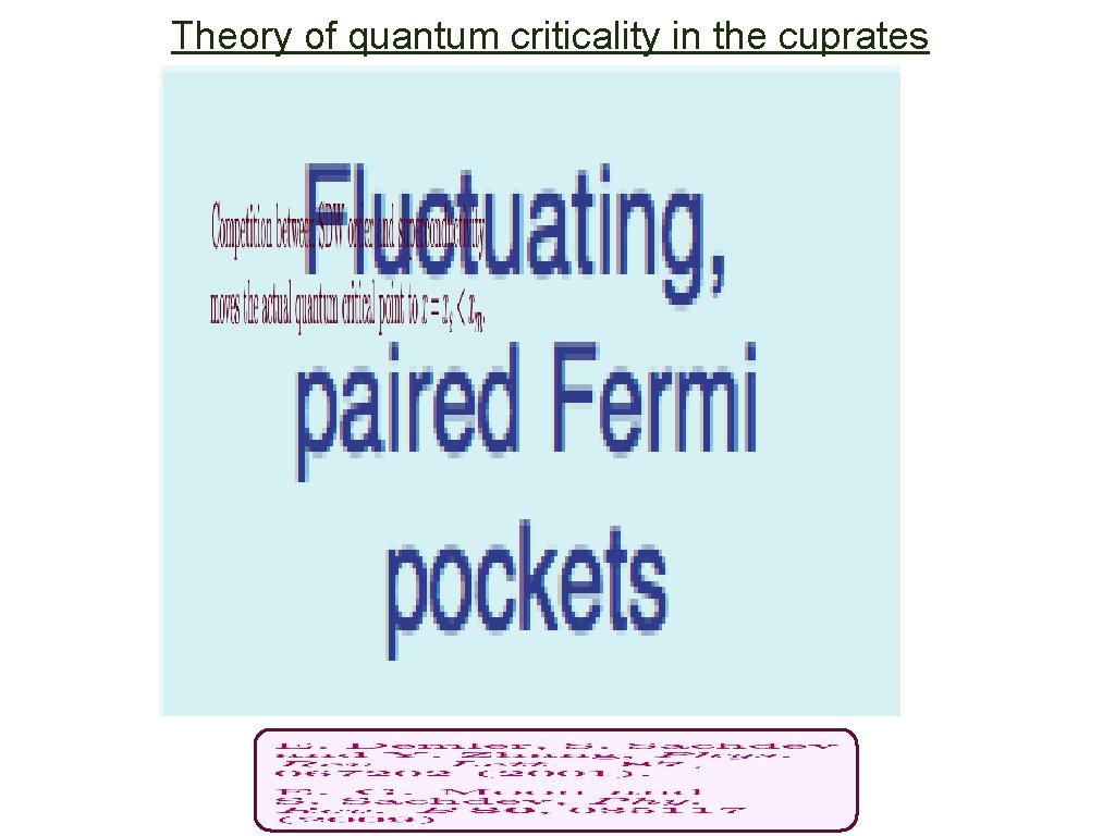 Theory of quantum criticality in the cuprates 