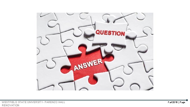 WESTFIELD STATE UNIVERSITY- PARENZO HALL RENOVATION Fall 2018 | Page 