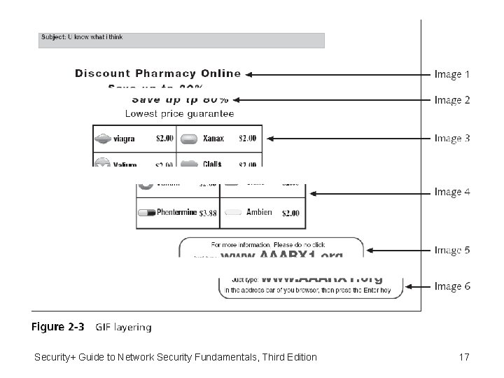 Security+ Guide to Network Security Fundamentals, Third Edition 17 