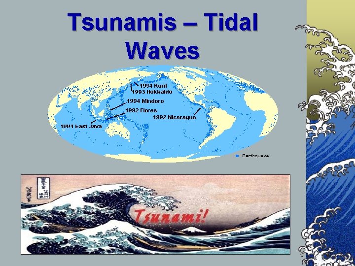 Tsunamis – Tidal Waves 