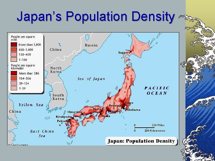 Japan’s Population Density 