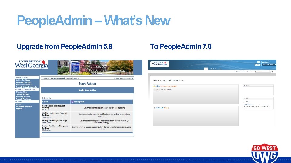 People. Admin – What’s New Upgrade from People. Admin 5. 8 To People. Admin