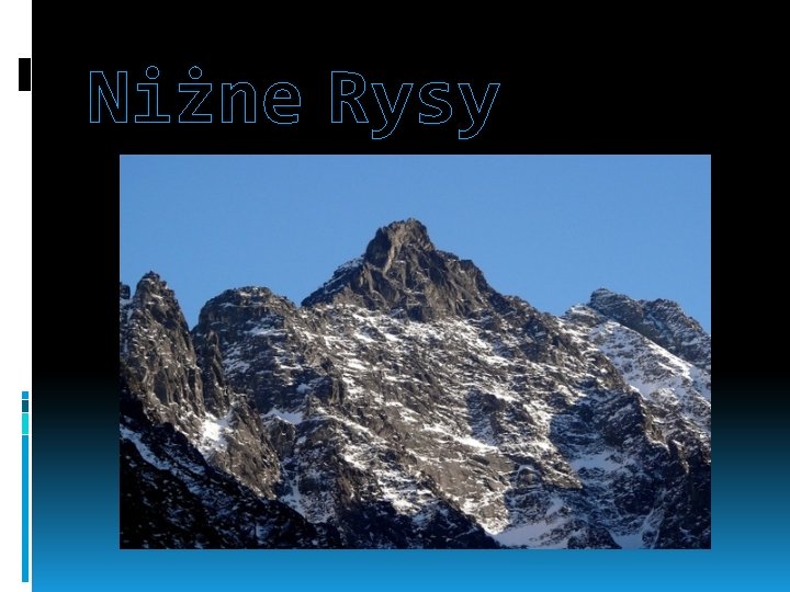 Niżne Rysy 