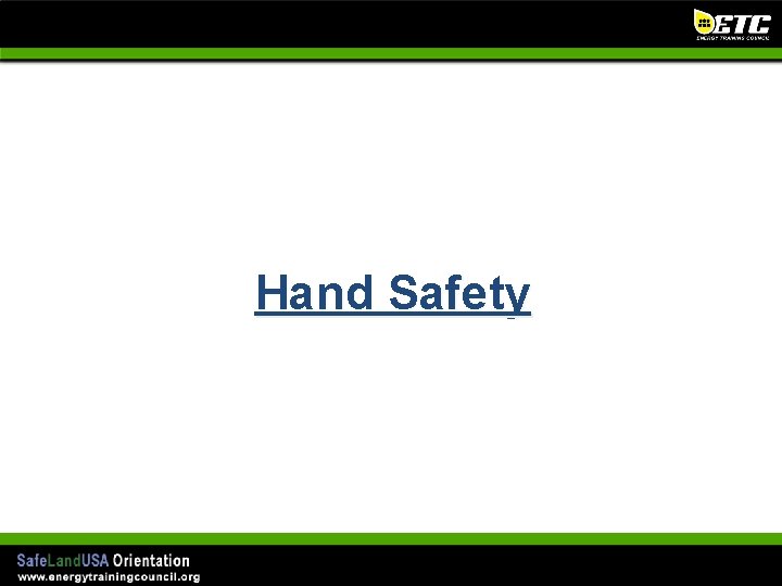 Hand Safety 