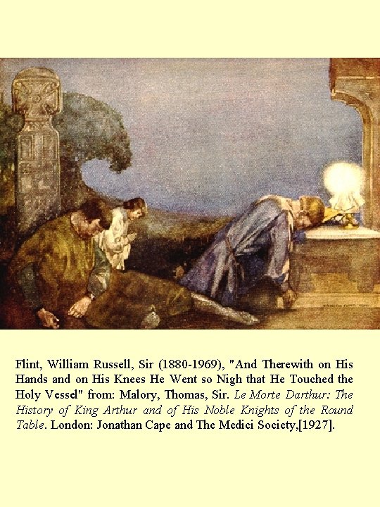 Flint, William Russell, Sir (1880 -1969), "And Therewith on His Hands and on His