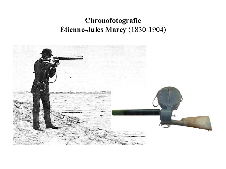 Chronofotografie Étienne-Jules Marey (1830 -1904) 