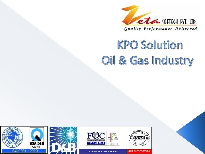 KPO Solution Oil & Gas Industry 
