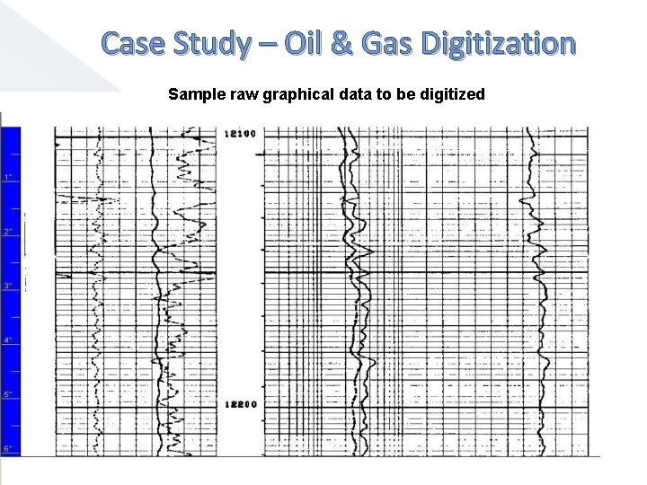 Case Study – Oil & Gas Digitization Sample raw graphical data to be digitized