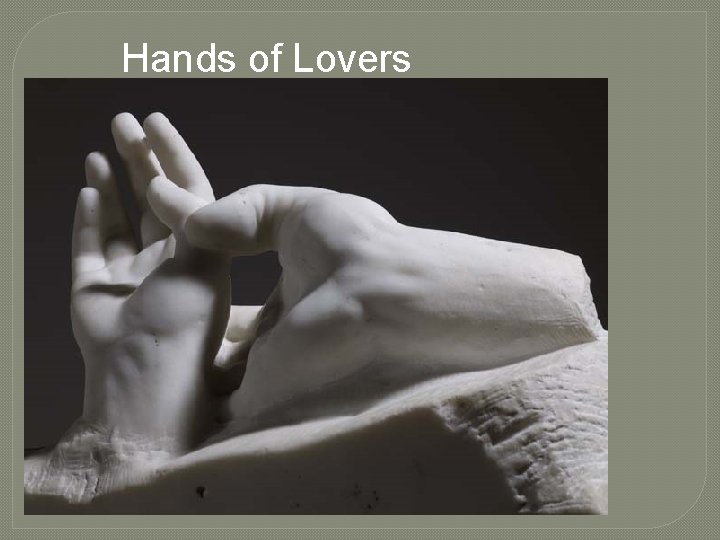 Hands of Lovers 