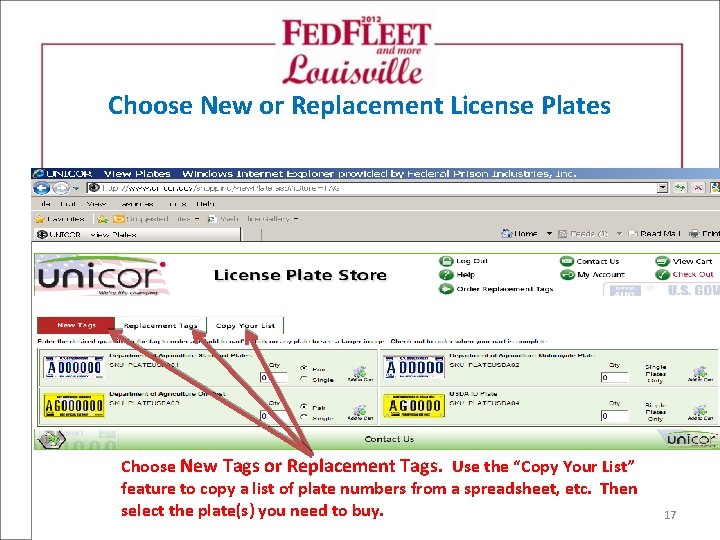 Choose New or Replacement License Plates Choose New Tags or Replacement Tags. Use the