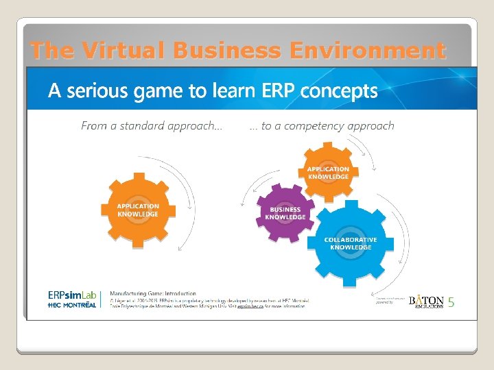 The Virtual Business Environment 