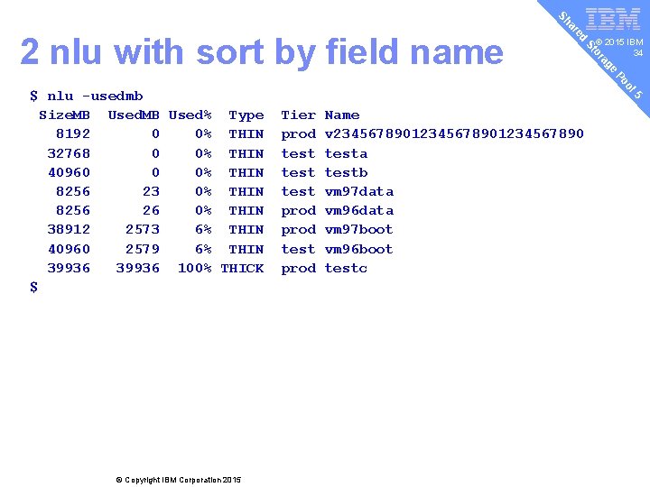 v ed ar Sh e ag or St 2 nlu with sort by field