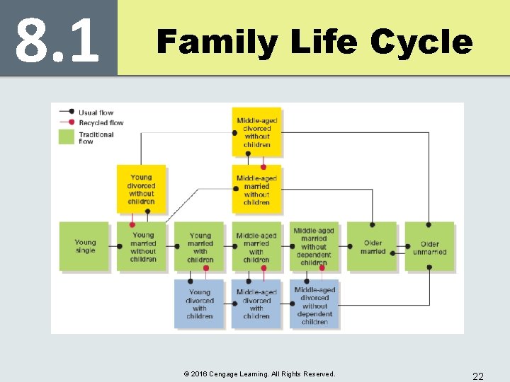 8. 1 Family Life Cycle © 2016 Cengage Learning. All Rights Reserved. 22 8. 1 Family Life Cycle © 2016 Cengage Learning. All Rights Reserved. 22
