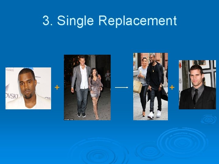 3. Single Replacement + + 