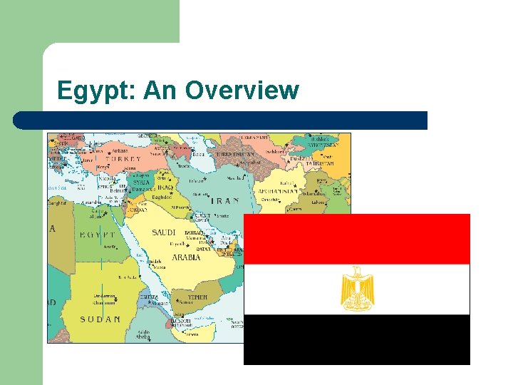 Egypt: An Overview 