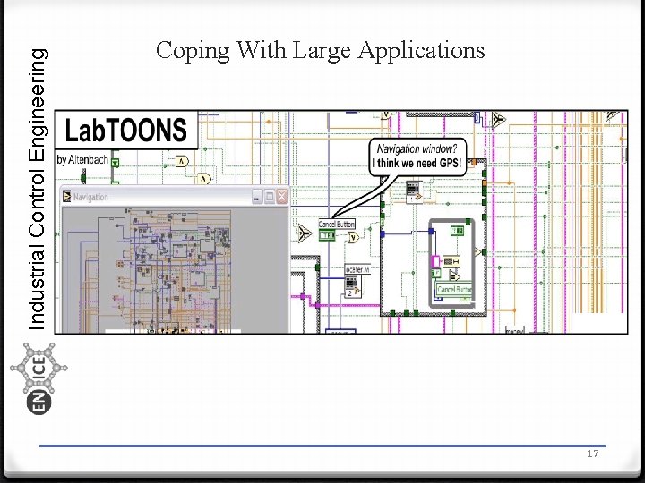 Industrial Control Engineering Coping With Large Applications 17 