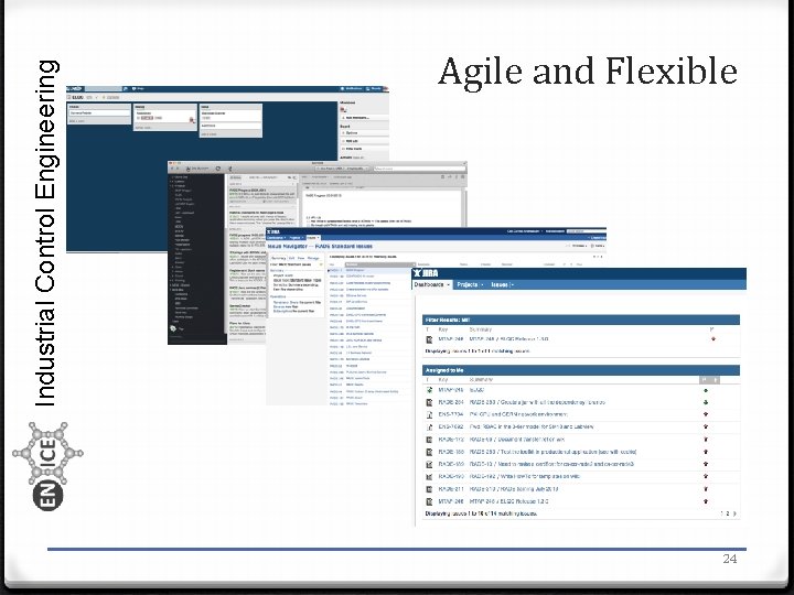 Industrial Control Engineering Agile and Flexible 24 