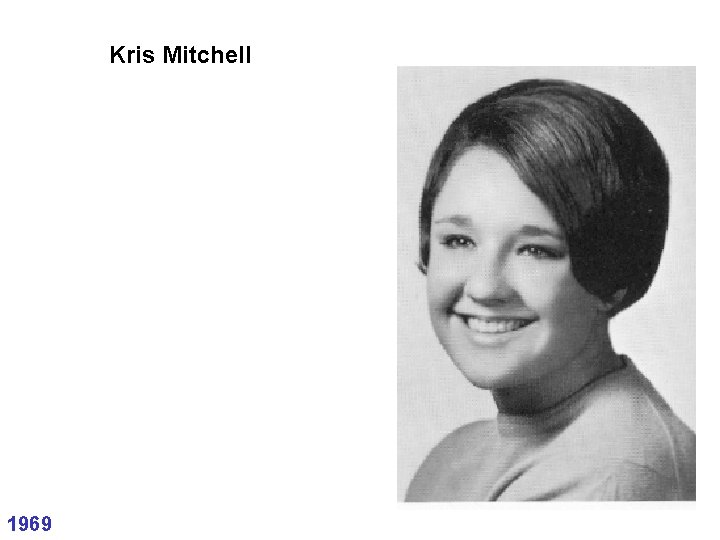 Kris Mitchell 1969 
