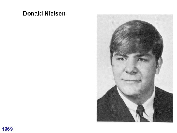 Donald Nielsen 1969 