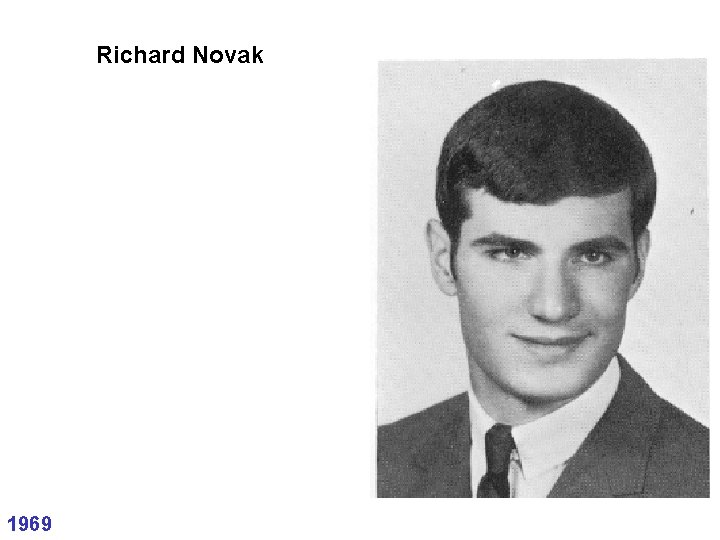 Richard Novak 1969 