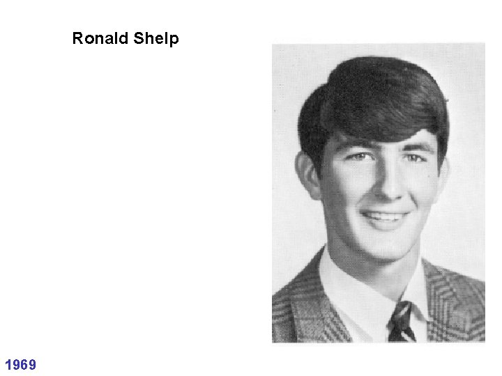 Ronald Shelp 1969 