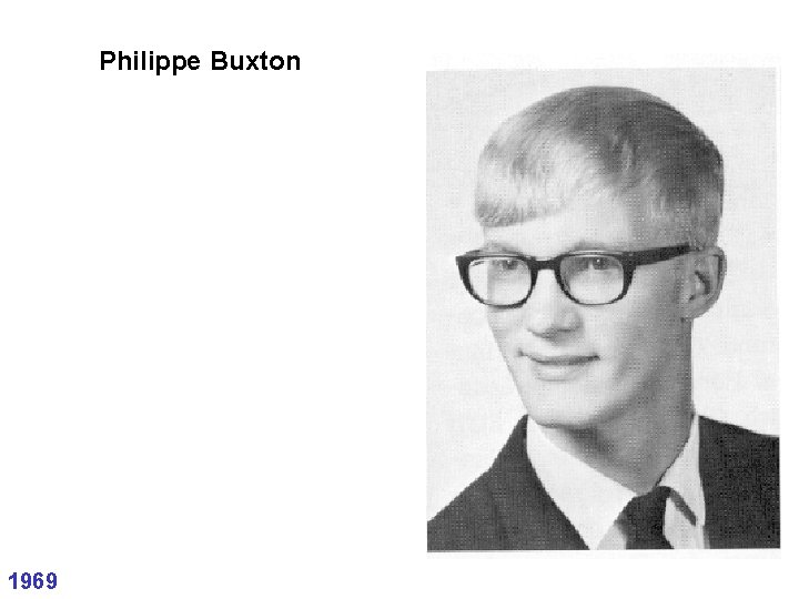 Philippe Buxton 1969 