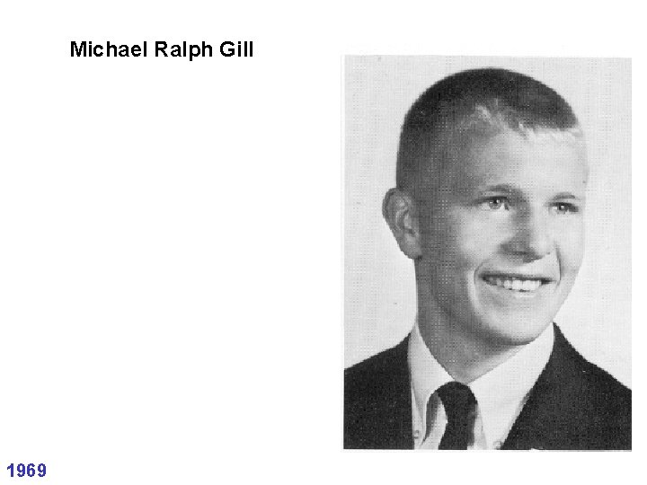 Michael Ralph Gill 1969 