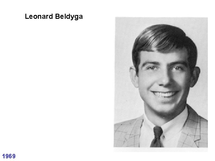Leonard Beldyga 1969 