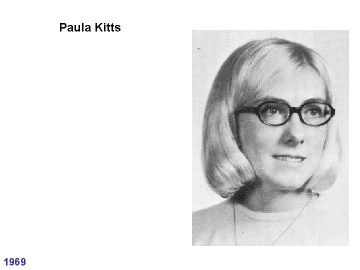 Paula Kitts 1969 