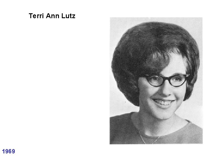 Terri Ann Lutz 1969 