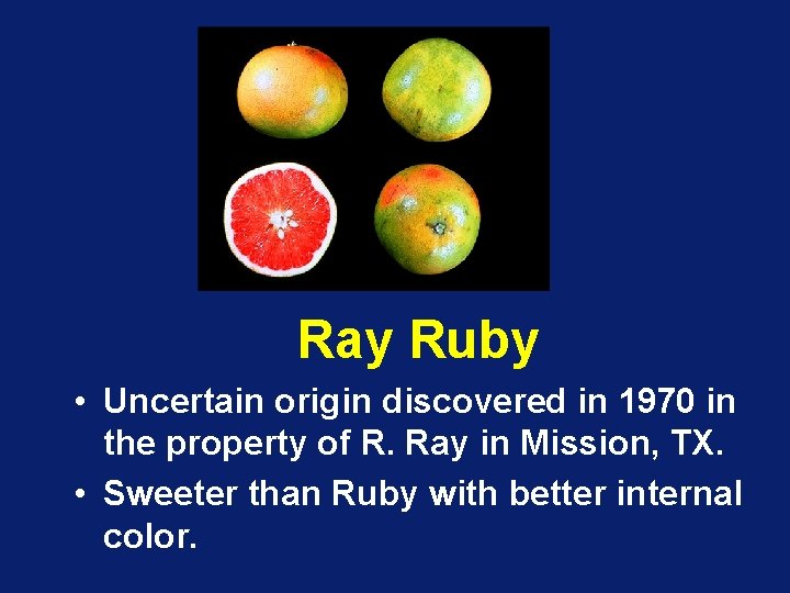 Ray Ruby • Uncertain origin discovered in 1970 in the property of R. Ray