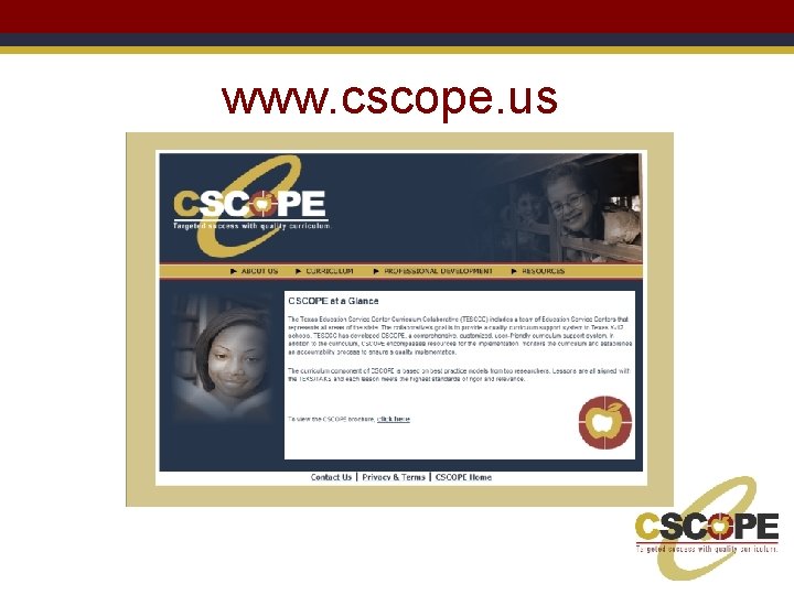 www. cscope. us 