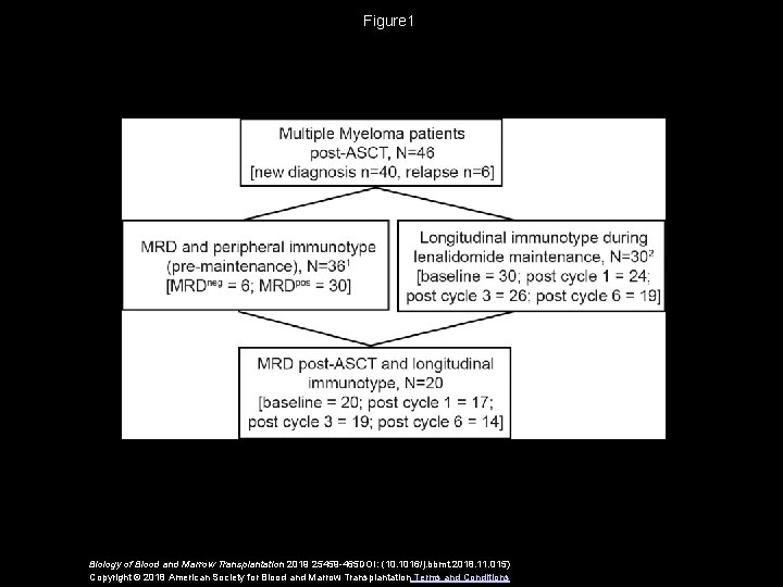 Figure 1 Biology of Blood and Marrow Transplantation 2019 25459 -465 DOI: (10. 1016/j.