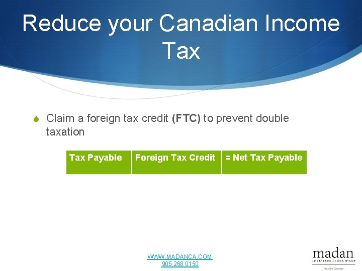 Reduce your Canadian Income Tax S Claim a foreign tax credit (FTC) to prevent