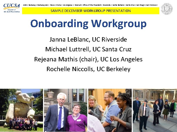 ANR | Berkeley Lab | Davis | Irvine | Los Angeles | Merced |
