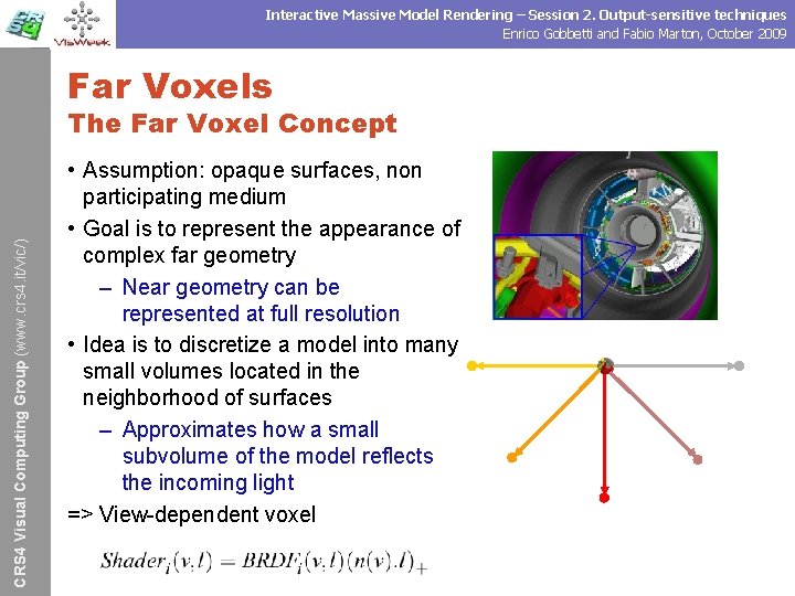 Interactive Massive Model Rendering – Session 2. Output-sensitive techniques Enrico Gobbetti and Fabio Marton,