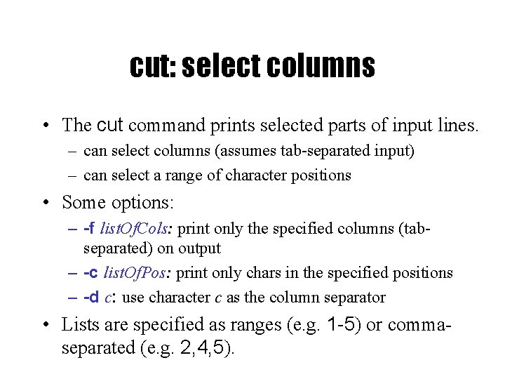 Lecture 3 Processes and Filters Kernel Data Structures