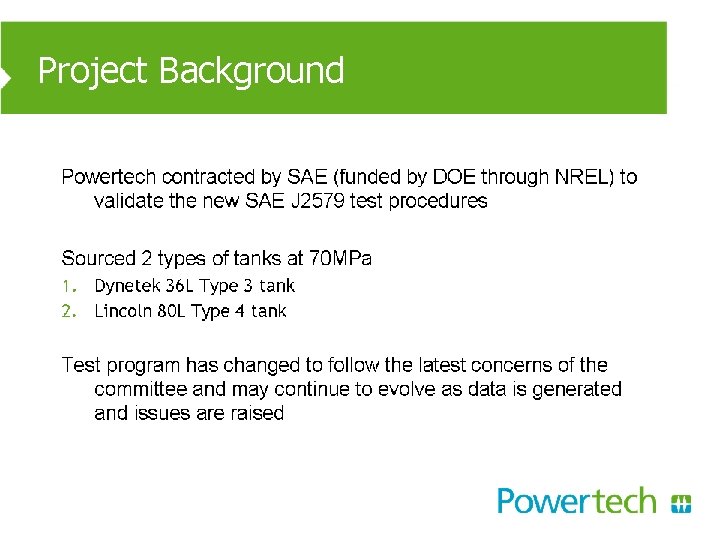 Project Background Project Background