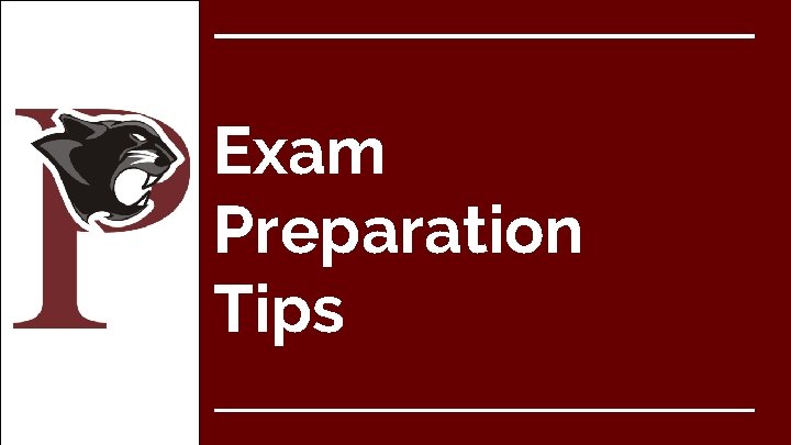 Exam Preparation Tips 