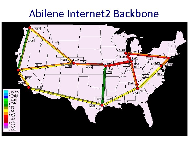 Abilene Internet 2 Backbone 5 