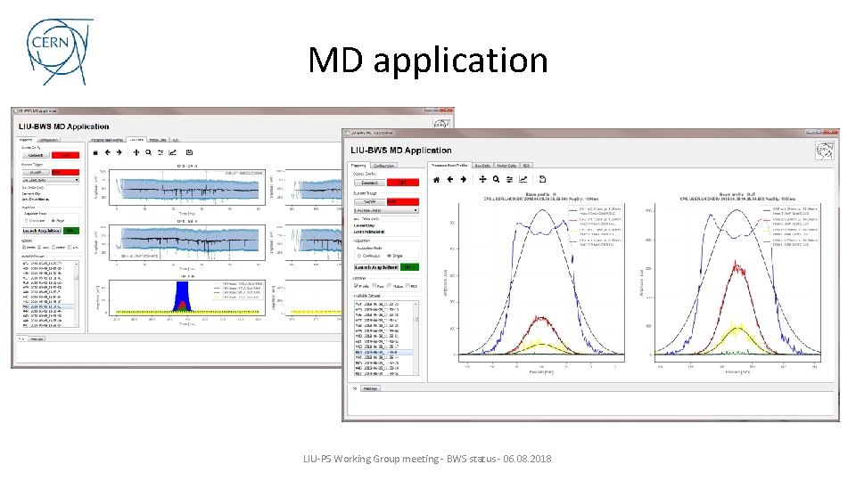 MD application LIU-PS Working Group meeting - BWS status - 06. 08. 2018 