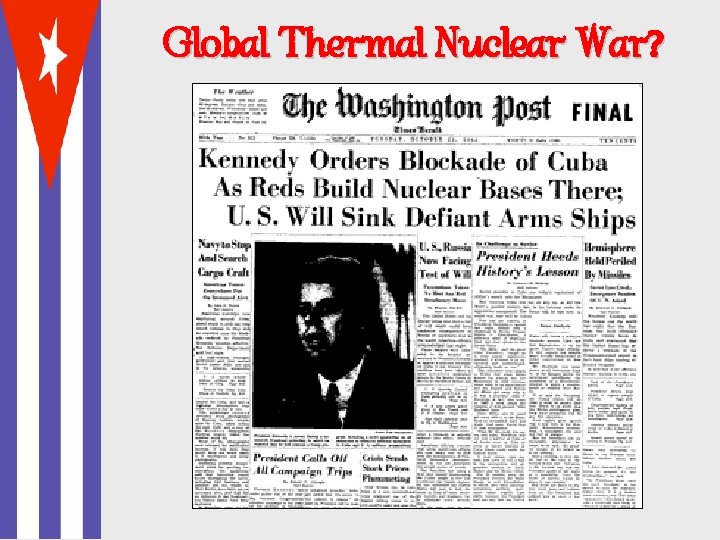 Global Thermal Nuclear War? 