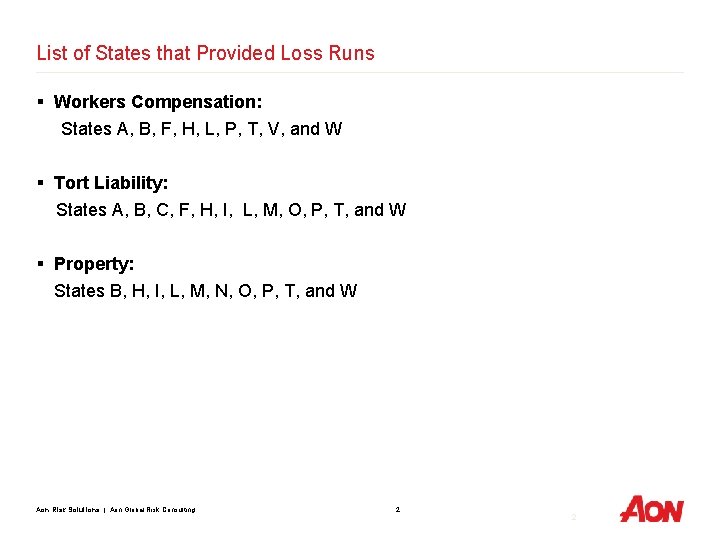 Strima Cost Of Risk Study Presentation Presented By Strima Cost Of Risk Study Presentation Presented By
