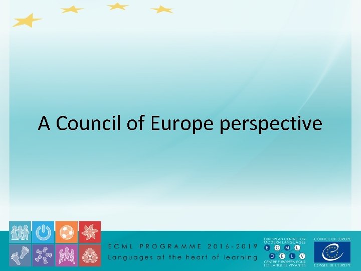 A Council of Europe perspective 