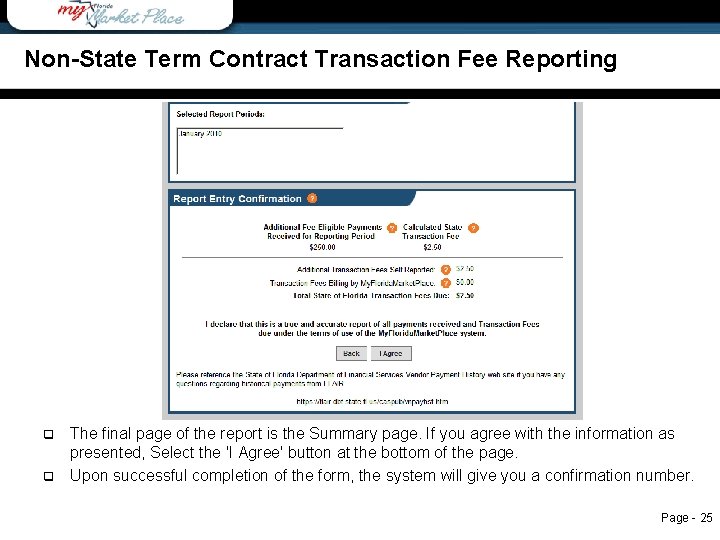 Non State Term Contract Vendor Transaction Fee Reporting Non-State Term Contract Transaction Fee Reporting