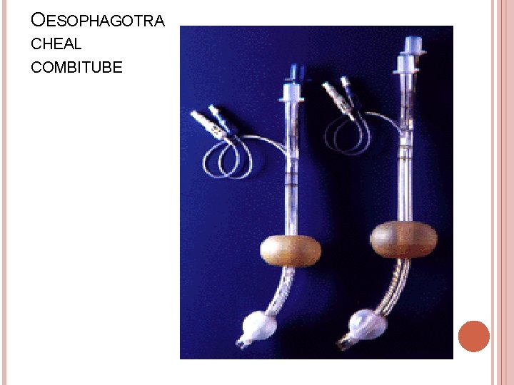 OESOPHAGOTRA CHEAL COMBITUBE 
