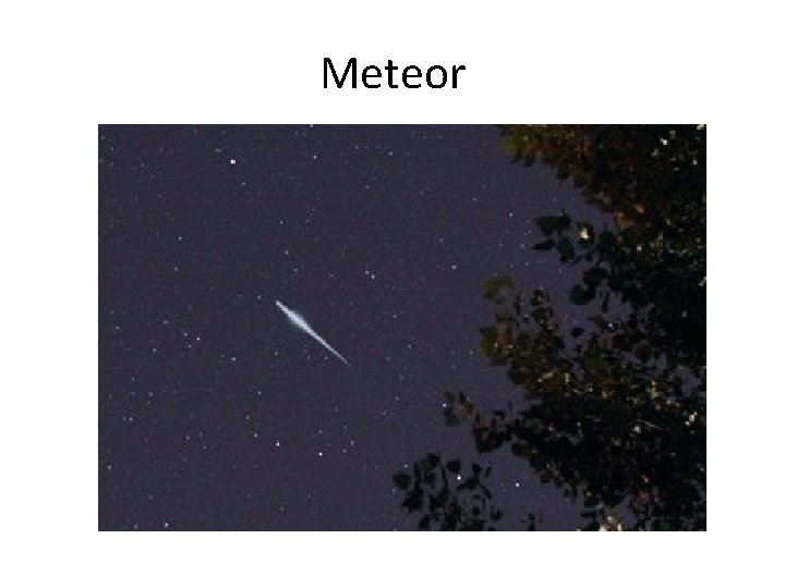 Meteor Meteor